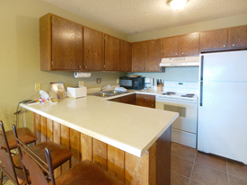 lodging condominiums scandinavian lodge kitchen